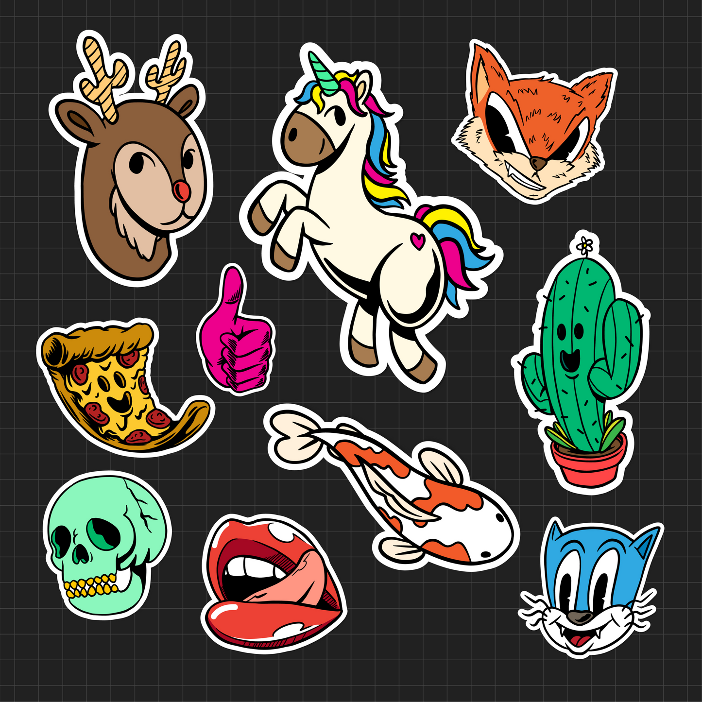Mini Custom Stickers - Small Size, Big Impact